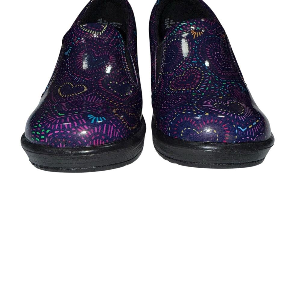 Easy Works By Easy Street Leeza Purple Slip-On Clog Women's Size 9.5 M - Picture 10 of 16